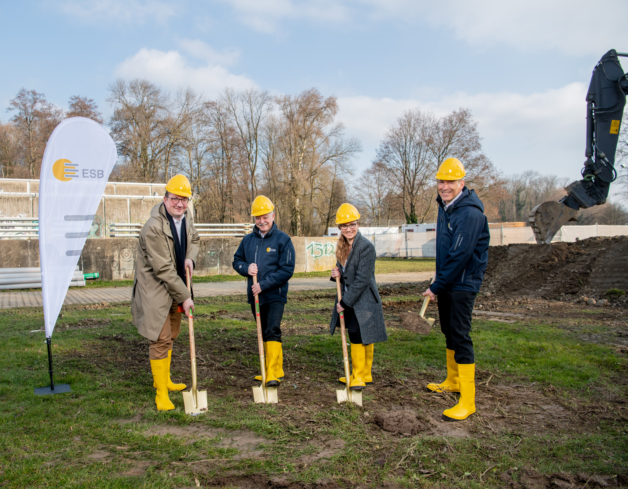 Spatenstich für das Seewasserwerk Ipsach